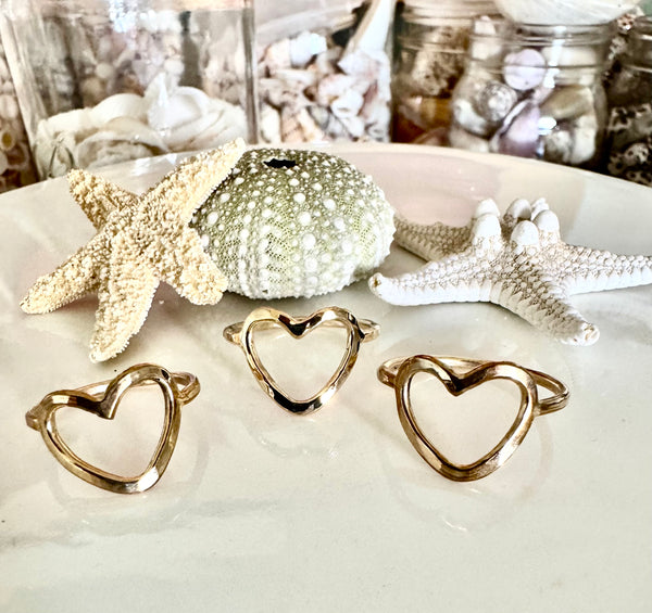 Gold Heart ring